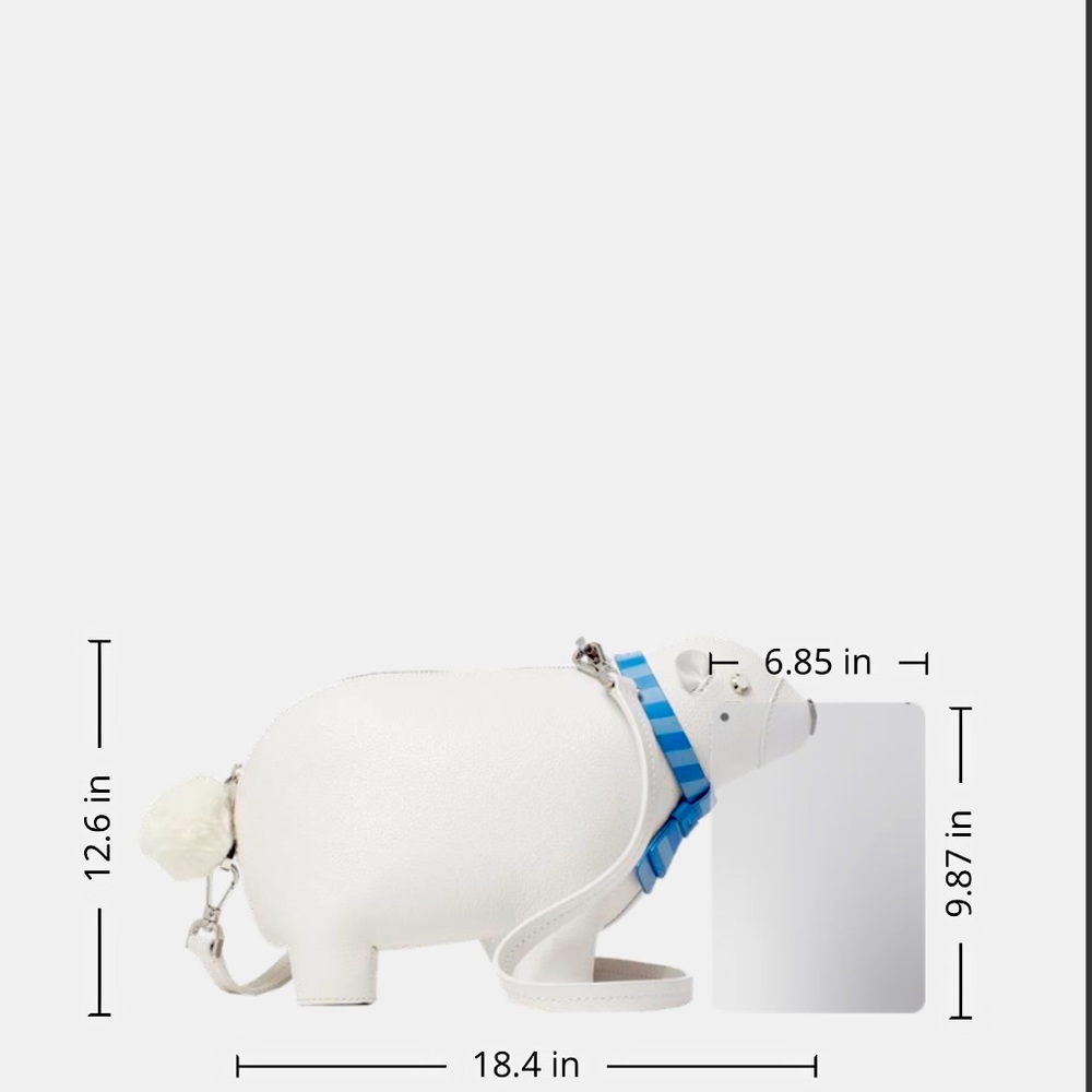 💥💥HP💥💥New Kate Spade arctic friends polar bear crossbody - Picture 8 of 17